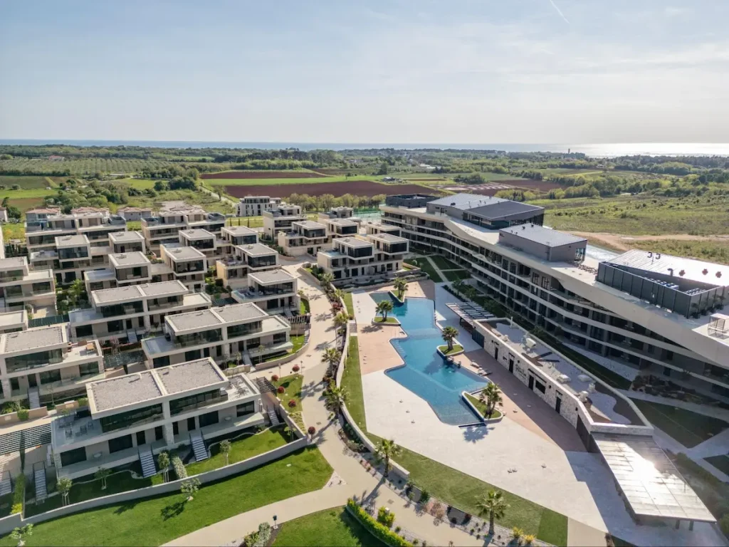 Čtyři typy luxusních vil v Petram Resortu v Savudriji